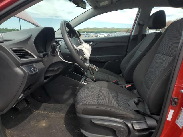 3KPC24A65NE182164 - 2022 HYUNDAI ACCENT SE Қызыл фото 7