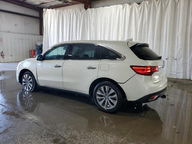 5FRYD4H47FB026089 - 2015 ACURA MDX TECHNOLOGY WHITE photo 2
