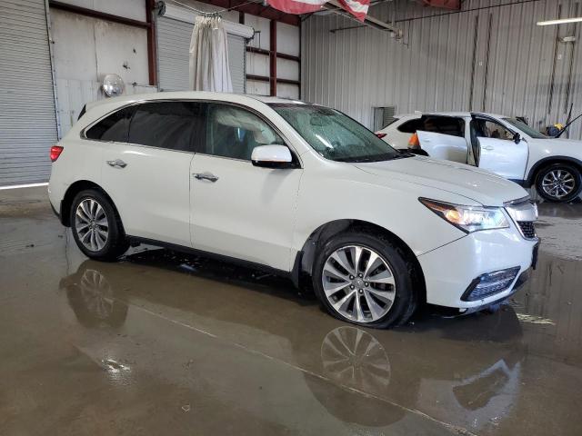 5FRYD4H47FB026089 - 2015 ACURA MDX TECHNOLOGY WHITE photo 4