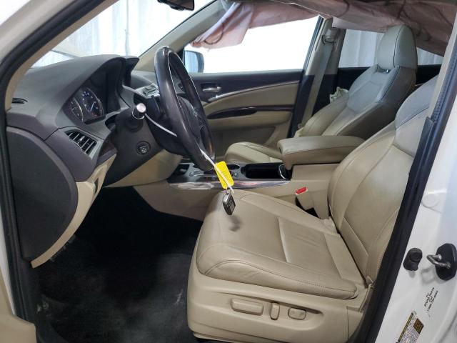 5FRYD4H47FB026089 - 2015 ACURA MDX TECHNOLOGY WHITE photo 7