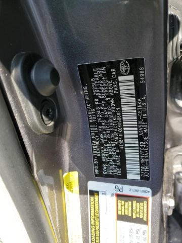 4T1BF1FK0HU686031 - 2017 TOYOTA CAMRY LE CHARCOAL photo 12