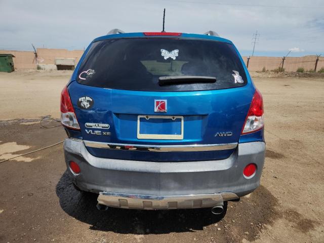 3GSDL43N69S622684 - 2009 SATURN VUE XE BLUE photo 6