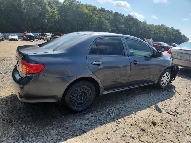 2T1BU4EE8AC511052 - 2010 TOYOTA COROLLA BASE GRAY photo 3