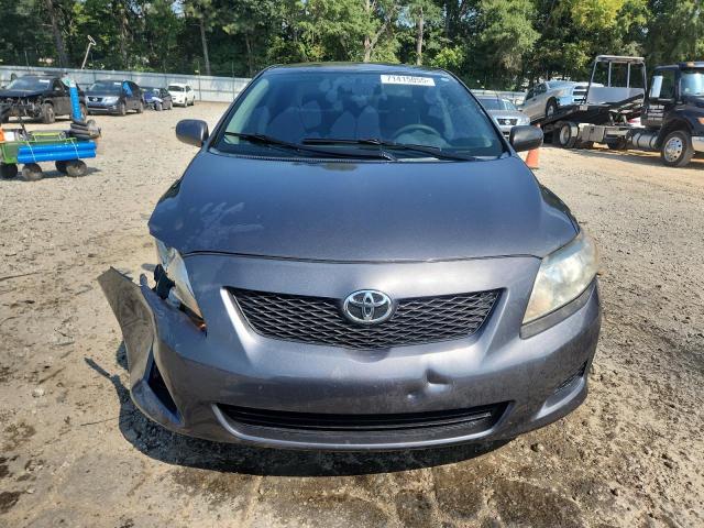 2T1BU4EE8AC511052 - 2010 TOYOTA COROLLA BASE GRAY photo 5