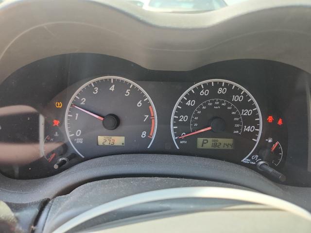 2T1BU4EE8AC511052 - 2010 TOYOTA COROLLA BASE GRAY photo 9