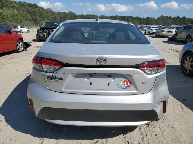 5YFEPRAE8LP104889 - 2020 TOYOTA COROLLA LE ვერცხლისფერი ფოტო 6