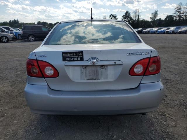 2T1BR32EX6C663048 - 2006 TOYOTA COROLLA CE SILVER photo 6