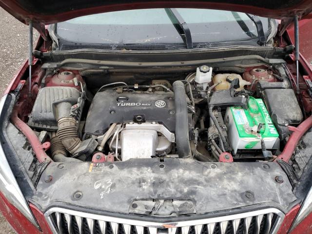 LRBFXFSX3HD023715 - 2017 BUICK ENVISION PREMIUM II Qırmızı foto 12