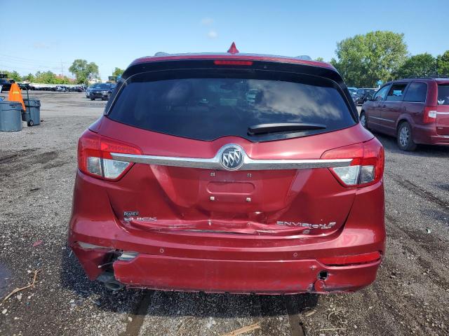 LRBFXFSX3HD023715 - 2017 BUICK ENVISION PREMIUM II Qırmızı foto 6