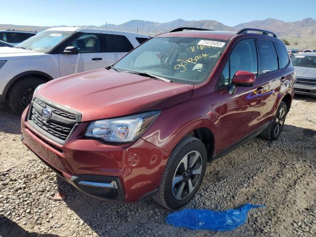 JF2SJAEC8HG473051 - 2017 SUBARU FORESTER 2.5I PREMIUM RED photo 1