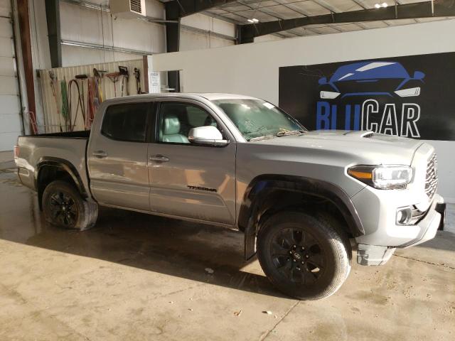 3TMCZ5AN7LM366808 - 2020 TOYOTA TACOMA DOUBLE CAB GRAY photo 4