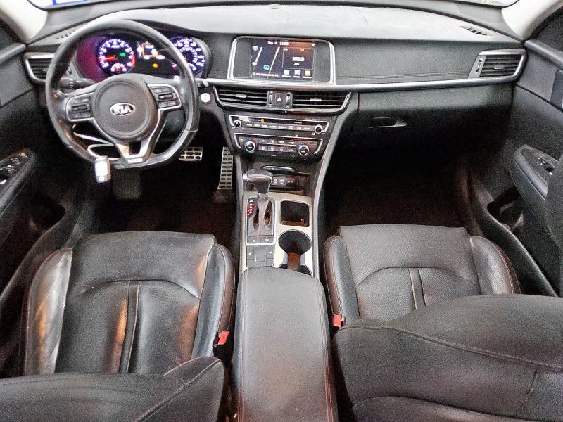 5XXGW4L27GG090693 - 2016 KIA OPTIMA SX Szary zdjęcie 8