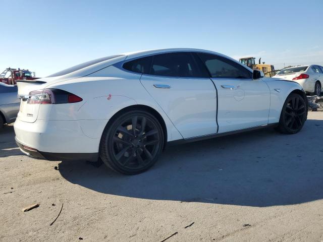 5YJSA1S17EFP31941 - 2014 TESLA MODEL S Սպիտակ լուսանկար 3