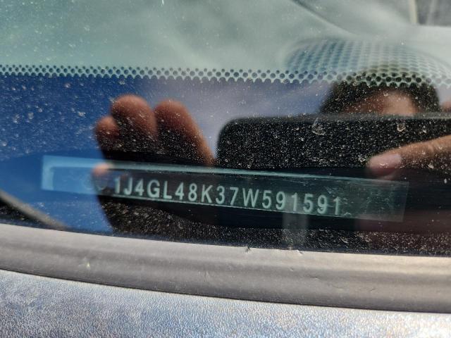 1J4GL48K37W591591 - 2007 JEEP LIBERTY SPORT 棕色 照片 12