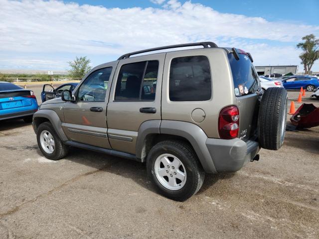 1J4GL48K37W591591 - 2007 JEEP LIBERTY SPORT 棕色 照片 2