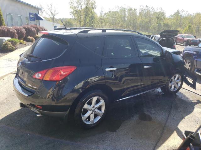 JN8AZ18W19W207696 - 2009 NISSAN MURANO S BLACK photo 3