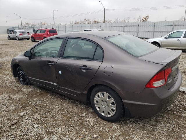 2HGFA15289H009076 - 2009 HONDA CIVIC DX GRAY photo 2