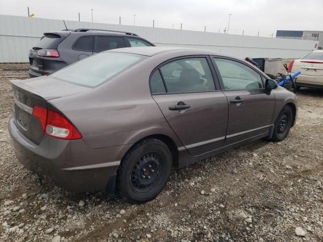 2HGFA15289H009076 - 2009 HONDA CIVIC DX GRAY photo 3