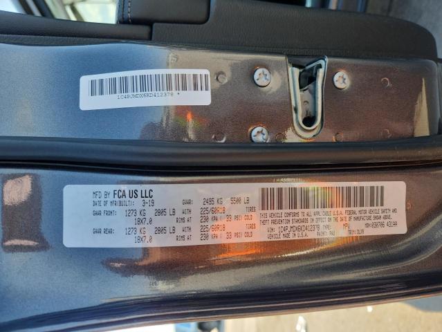 1C4PJMDX6KD412378 - 2019 JEEP CHEROKEE LIMITED BROWN photo 13