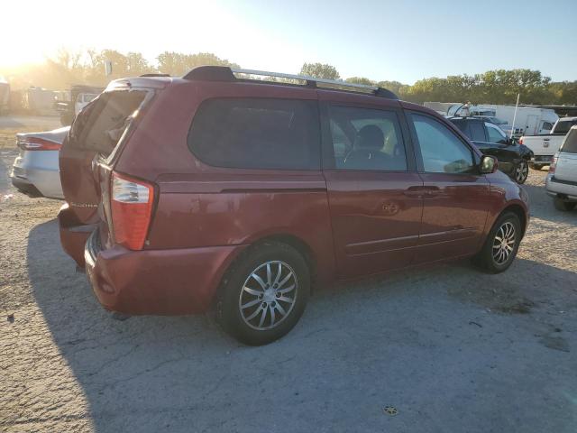 KNDMB233576147340 - 2007 KIA SEDONA EX RED photo 3