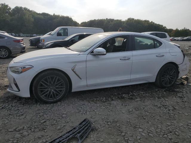 KMTG34LA8KU042608 - 2019 GENESIS G70 ELITE WHITE photo 1