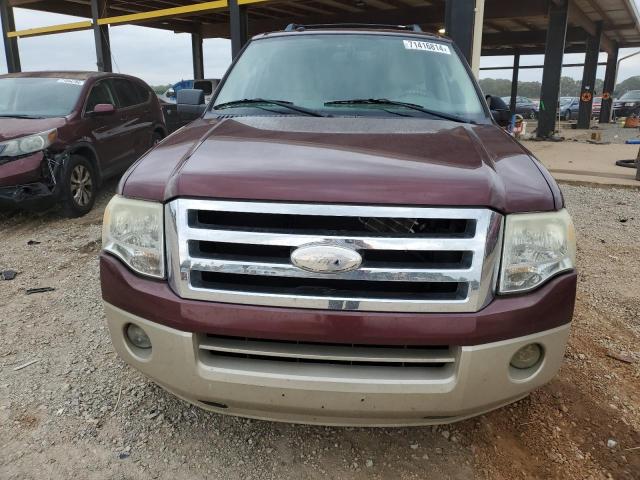 1FMFU17509EB10855 - 2009 FORD EXPEDITION EDDIE BAUER BURGUNDY photo 5