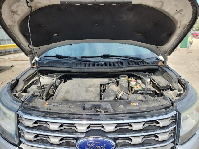 1FM5K8D85GGB50536 - 2016 FORD EXPLORER XLT SILVER photo 12
