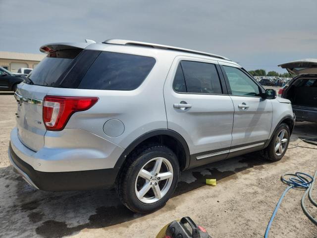1FM5K8D85GGB50536 - 2016 FORD EXPLORER XLT SILVER photo 3
