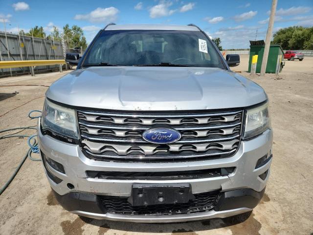 1FM5K8D85GGB50536 - 2016 FORD EXPLORER XLT SILVER photo 5
