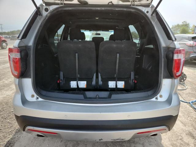 1FM5K8D85GGB50536 - 2016 FORD EXPLORER XLT SILVER photo 6