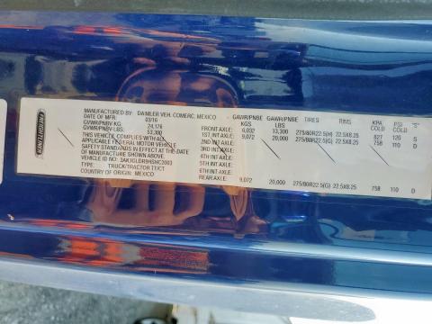 3AKJGLDR9HSHC2003 - 2017 FREIGHTLINER CASCADIA 1 Niebieski zdjęcie 10