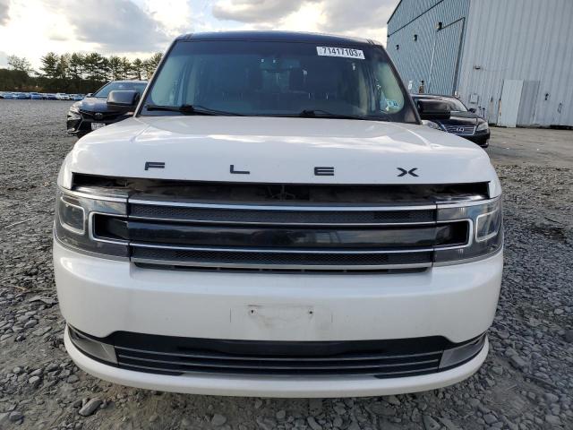 2FMHK6DT5JBA03752 - 2018 FORD FLEX LIMITED WHITE photo 5