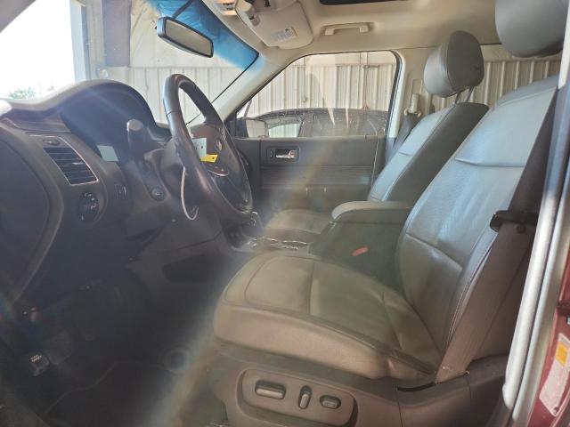 2FMHK6C82KBA17588 - 2019 FORD FLEX SEL Bordeaux photo 7