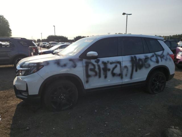 5FNYF8H53NB012023 - 2022 HONDA PASSPORT EXL WHITE photo 1