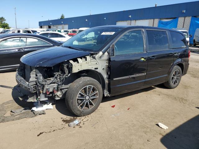 2C4RDGBG3HR701499 - 2017 DODGE GRAND CARA SE BLACK photo 1