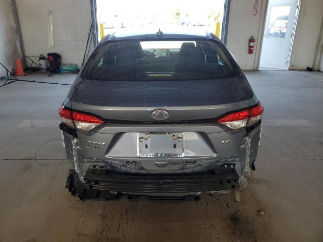 JTDEPMAE1NJ208666 - 2022 TOYOTA COROLLA LE GRAY photo 6