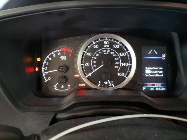 JTDEPMAE1NJ208666 - 2022 TOYOTA COROLLA LE GRAY photo 9