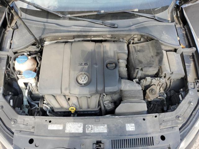 1VWBH7A39EC011245 - 2014 VOLKSWAGEN PASSAT SE BLACK photo 11