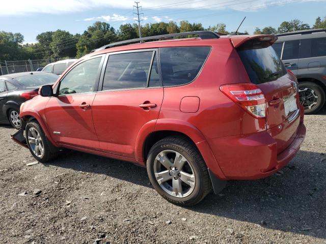 JTMRK4DV6B5103895 - 2011 TOYOTA RAV4 SPORT RED photo 2