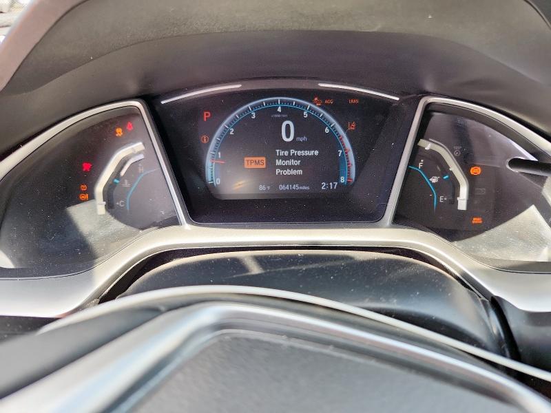 2HGFC3B35KH354767 - 2019 HONDA CIVIC EX Մոխրագույն լուսանկար 9