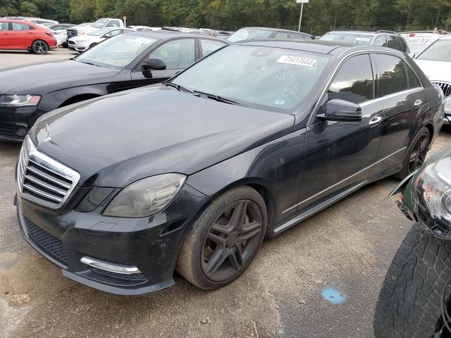 WDDHF9BB0DA696224 - 2013 MERCEDES-BENZ E 550 4MATIC BLACK photo 1