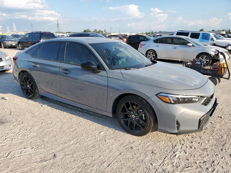 2HGFE4F87SH349494 - 2025 HONDA CIVIC SPORT ნაცრისფერი ფოტო 4