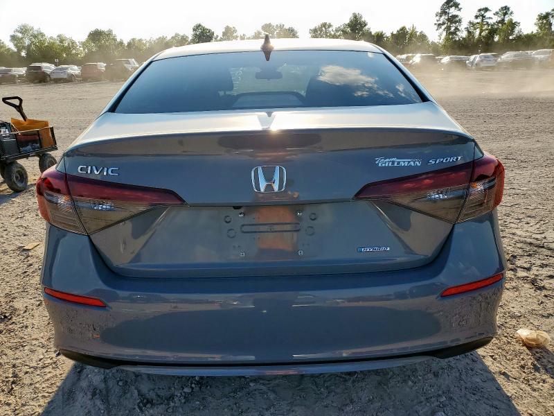 2HGFE4F87SH349494 - 2025 HONDA CIVIC SPORT ნაცრისფერი ფოტო 6