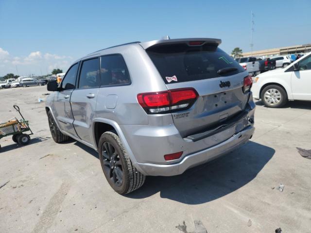 1C4RJEAG2MC813874 - 2021 JEEP GRAND CHER LAREDO SILVER photo 2