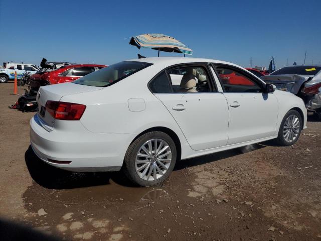 3VWD17AJ6FM213973 - 2015 VOLKSWAGEN JETTA SE WHITE photo 3