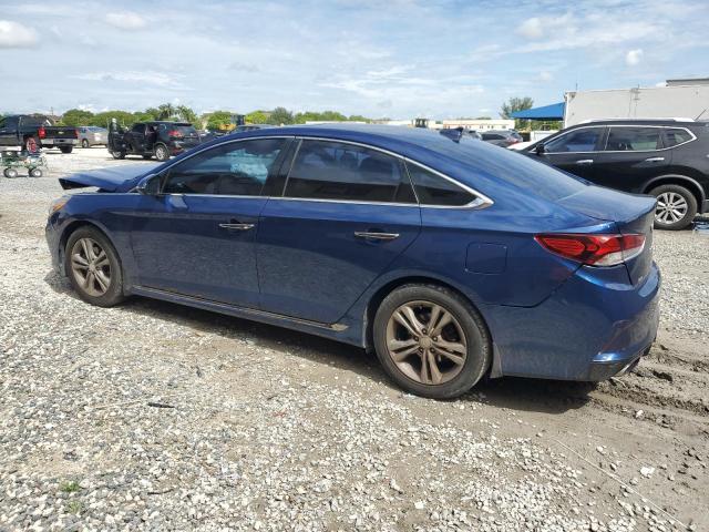 5NPE34AF8JH684341 - 2018 HYUNDAI SONATA SPORT BLUE photo 2