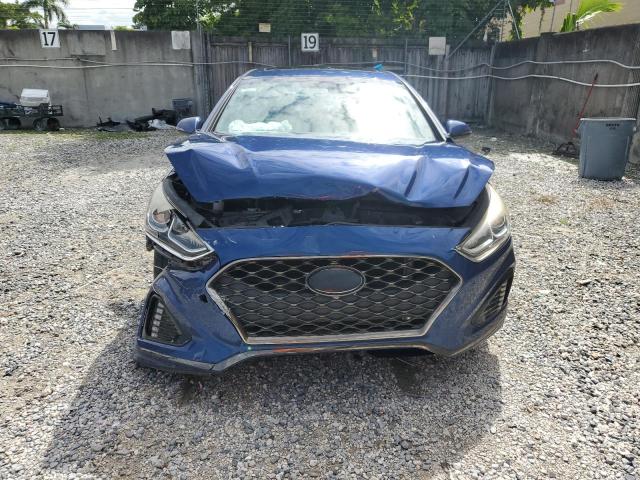 5NPE34AF8JH684341 - 2018 HYUNDAI SONATA SPORT BLUE photo 5