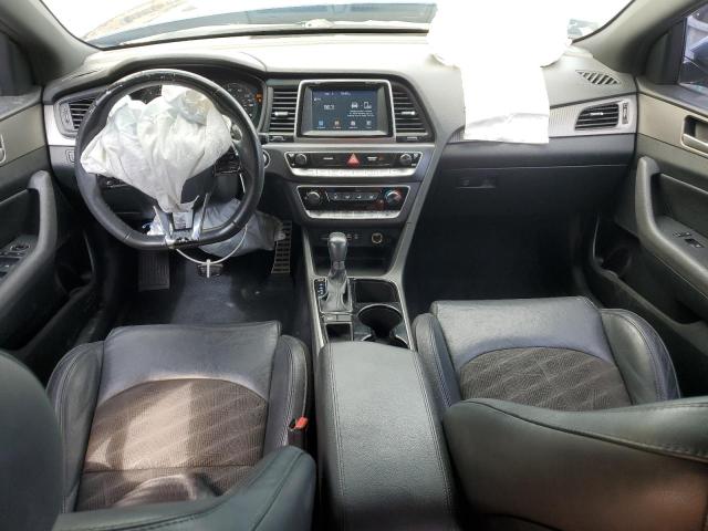 5NPE34AF8JH684341 - 2018 HYUNDAI SONATA SPORT BLUE photo 8