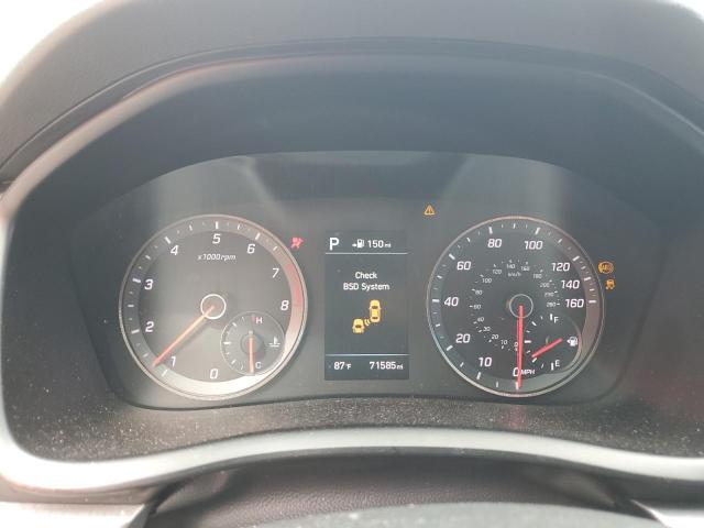 5NPE34AF8JH684341 - 2018 HYUNDAI SONATA SPORT BLUE photo 9