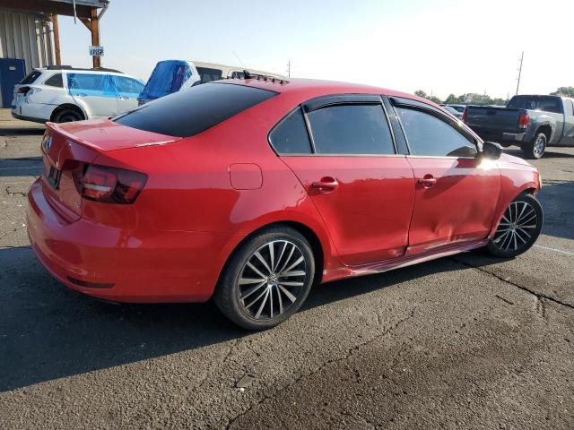 3VWD17AJ4GM338987 - 2016 VOLKSWAGEN JETTA SPORT RED photo 3